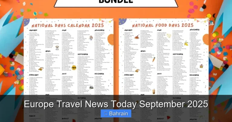 Europe Travel News Today September 2025