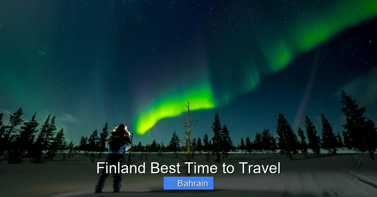 Finland Best Time to Travel