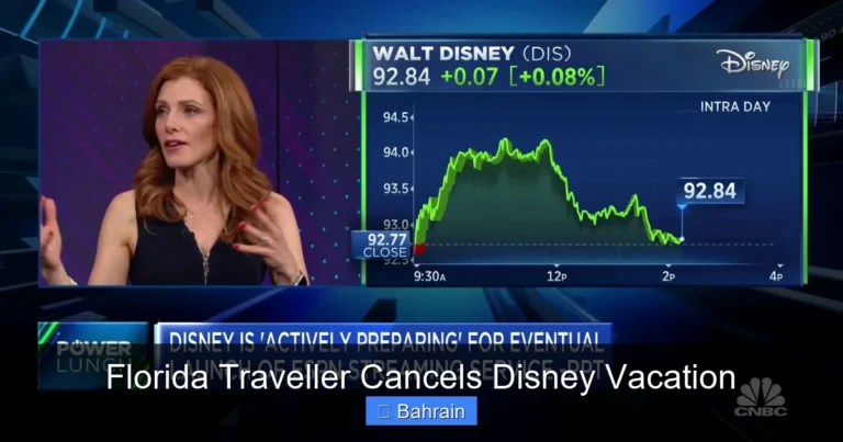 Florida Traveller Cancels Disney Vacation