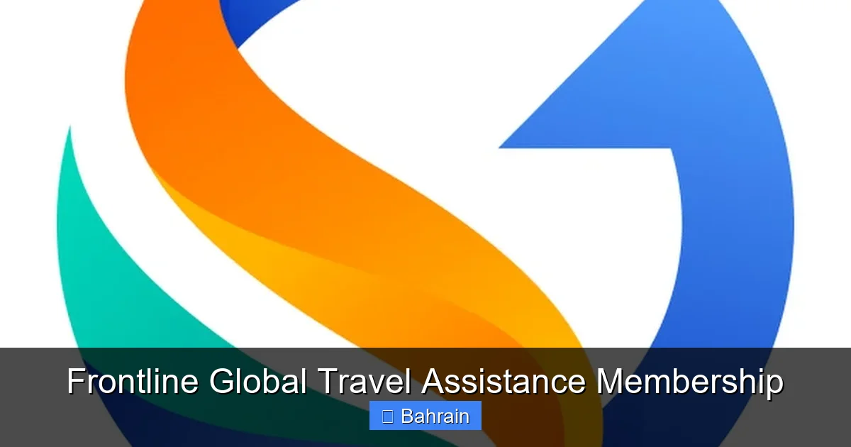 Frontline Global Travel Assistance Membership