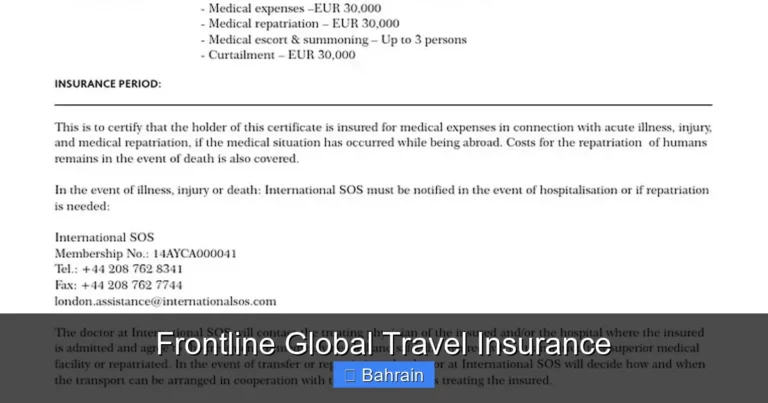 Frontline Global Travel Insurance