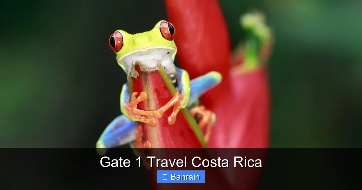 Gate 1 Travel Costa Rica