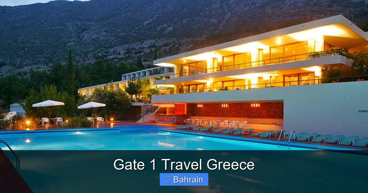 Gate 1 Travel Greece