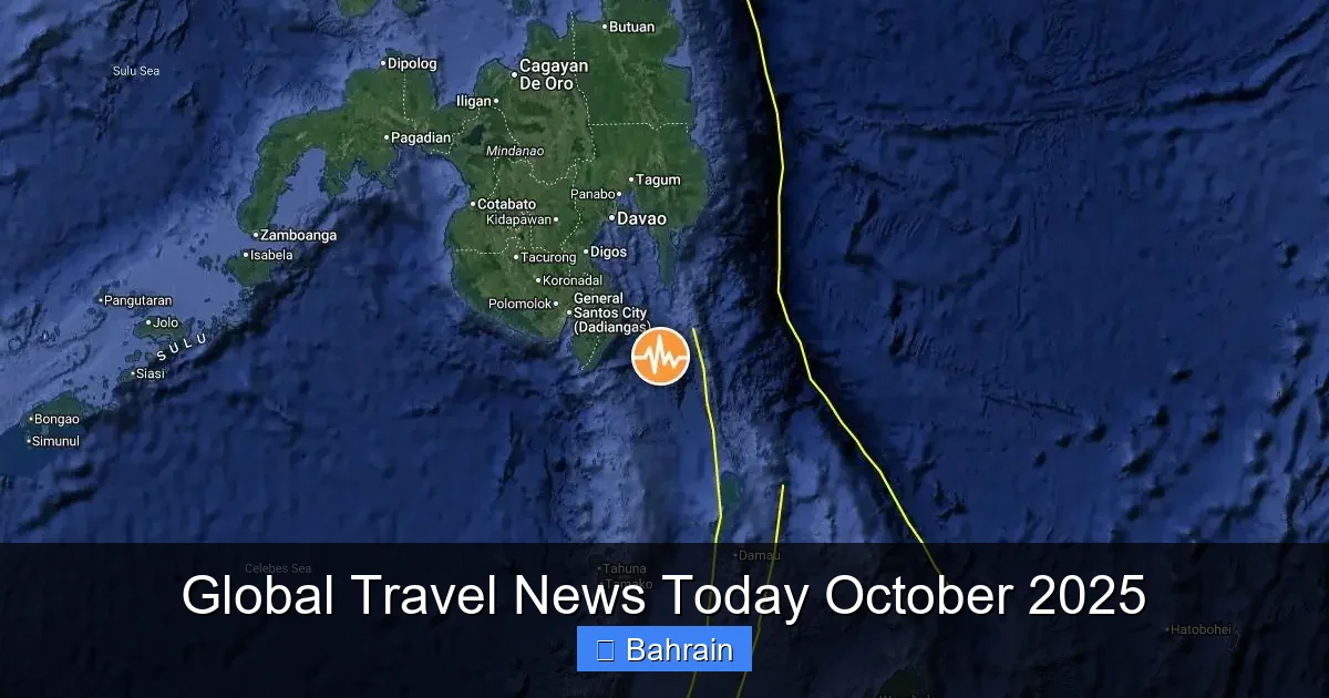 Global Travel News Today October 2025