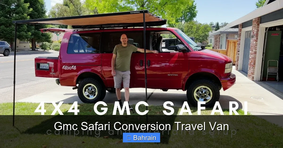 Gmc Safari Conversion Travel Van