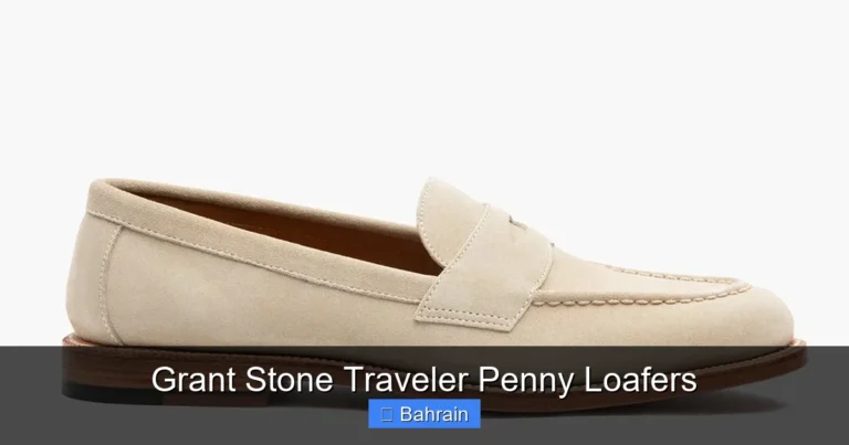 Grant Stone Traveler Penny Loafers