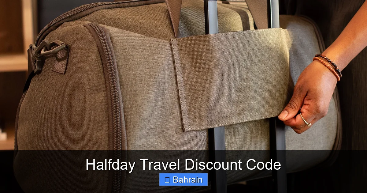 Halfday Travel Discount Code