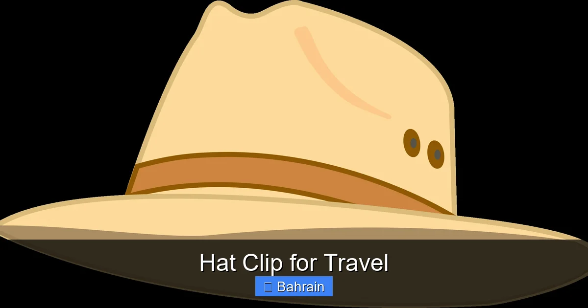 Hat Clip for Travel
