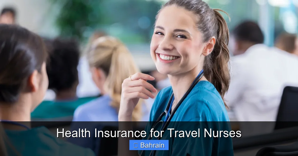 Health Insurance for Travel Nurses