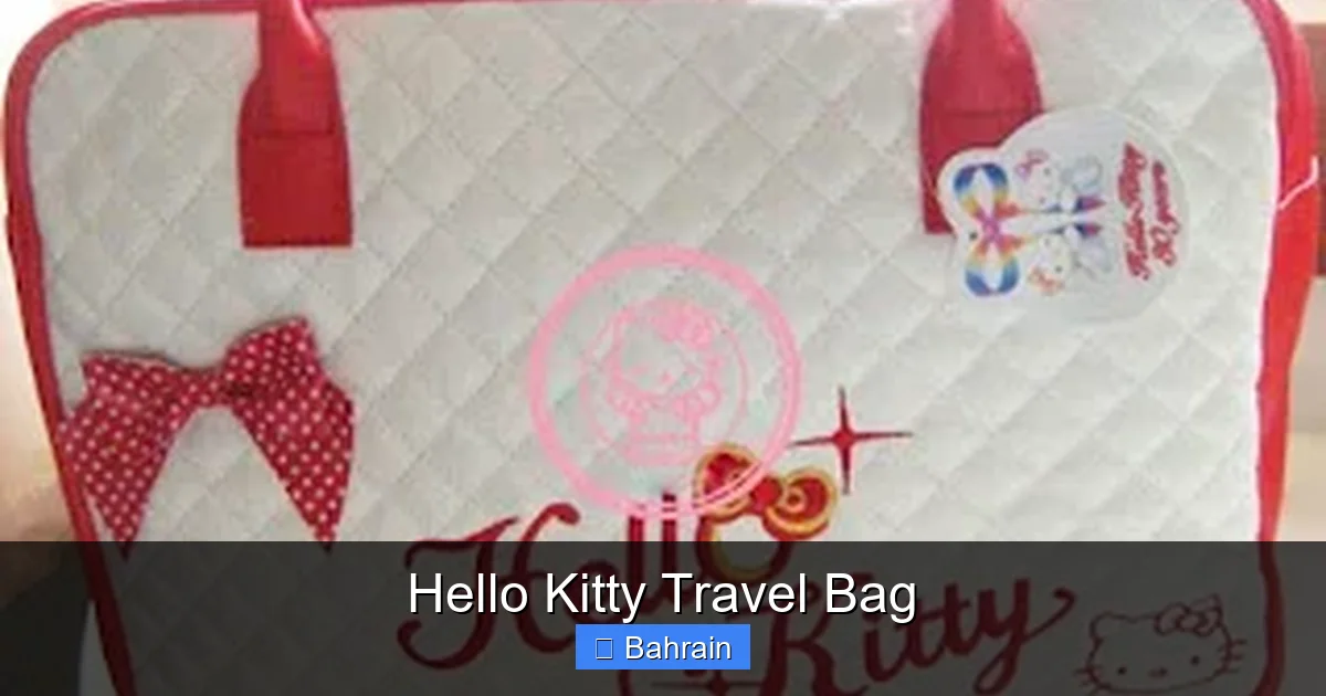 Hello Kitty Travel Bag