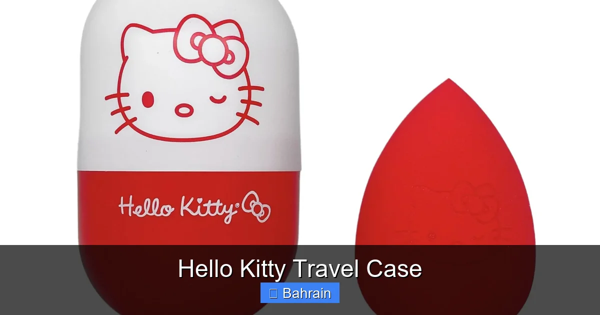 Hello Kitty Travel Case