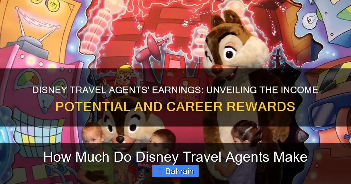 How Much Do Disney Travel Agents Make