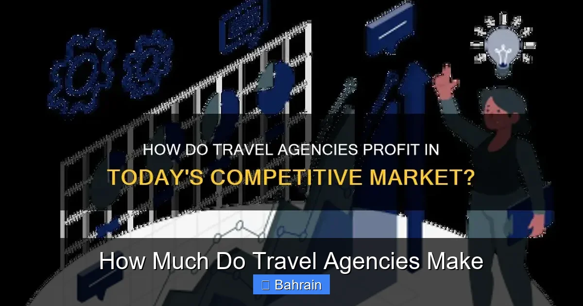 How Much Do Travel Agencies Make