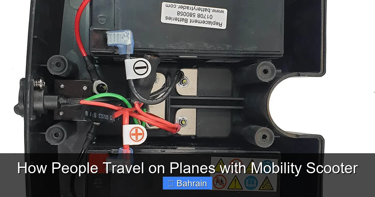 How People Travel on Planes with Mobility Scooter