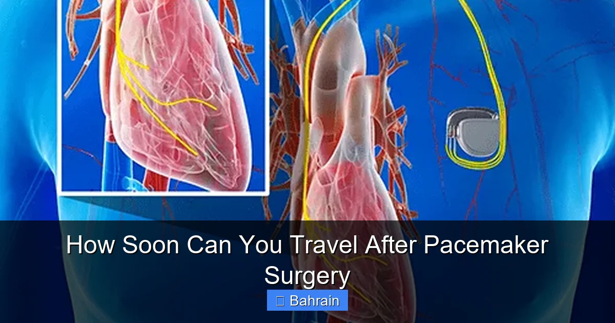 How Soon Can You Travel After Pacemaker Surgery
