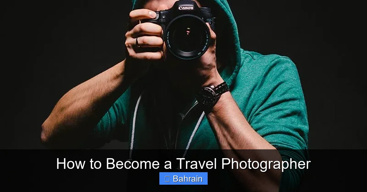 How to Become a Travel Photographer