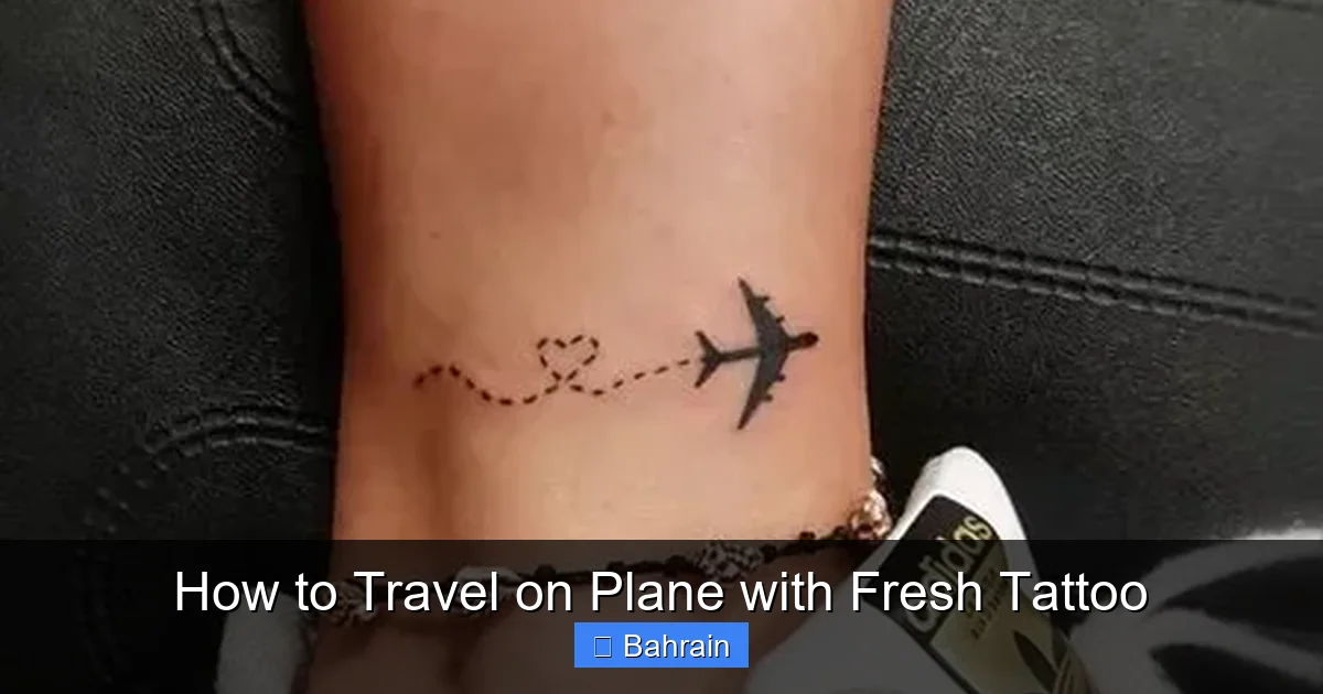 How to Travel on Plane with Fresh Tattoo