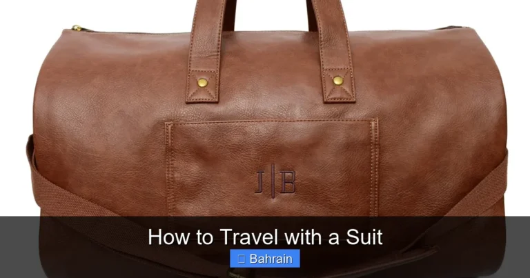 How to Travel with a Suit