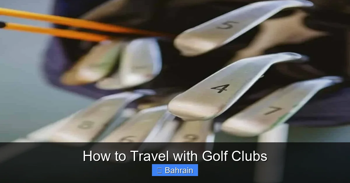 How to Travel with Golf Clubs