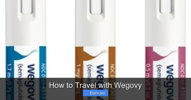 How to Travel with Wegovy