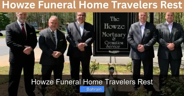 Howze Funeral Home Travelers Rest