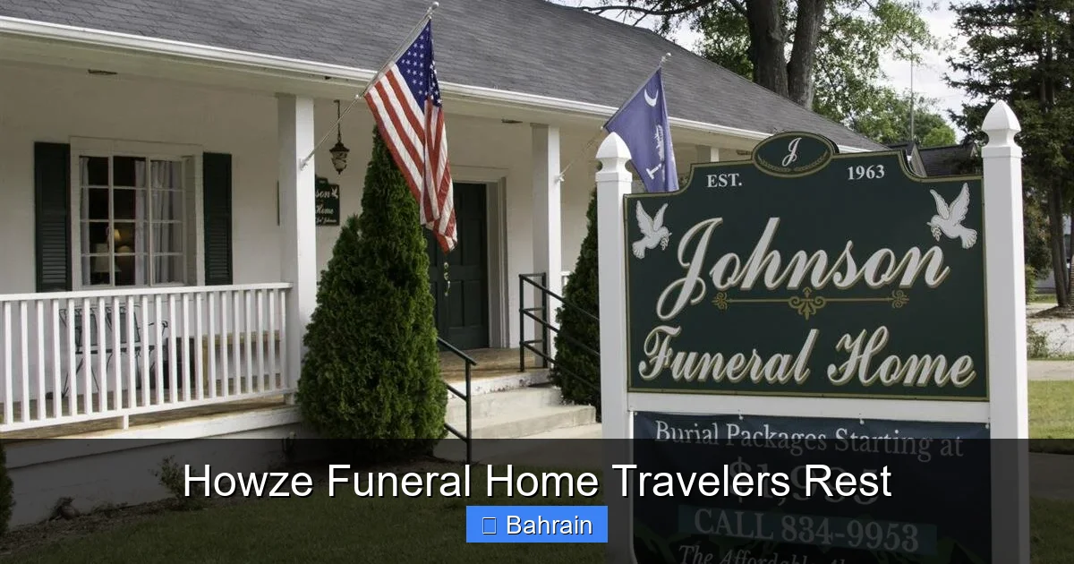 Howze Funeral Home Travelers Rest