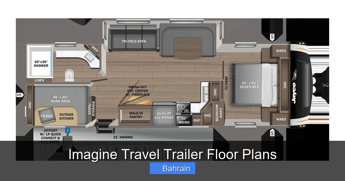 Imagine Travel Trailer Floor Plans