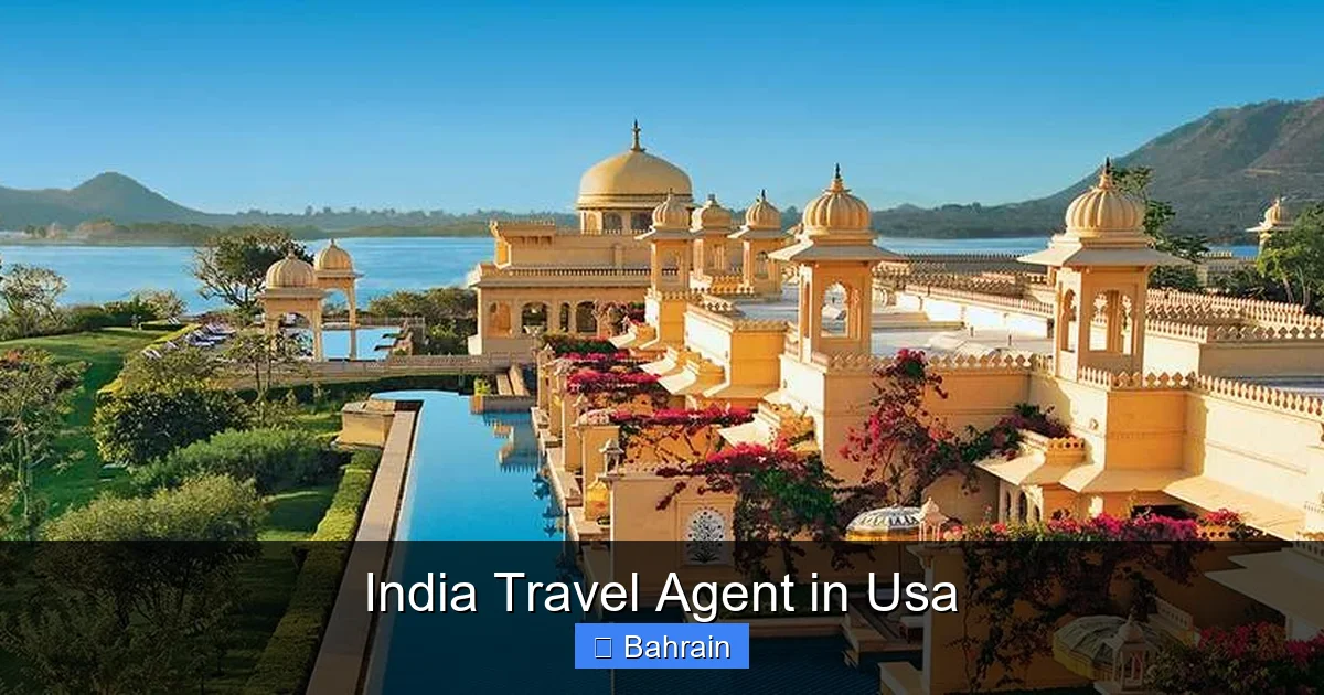 India Travel Agent in Usa