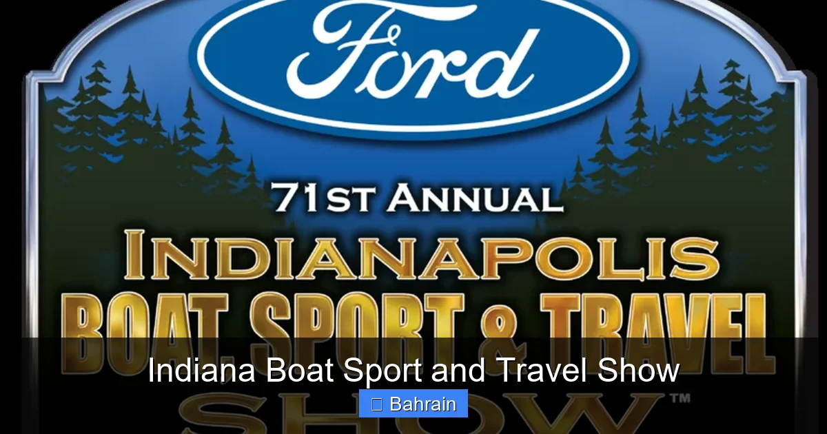 Indiana Boat Sport and Travel Show