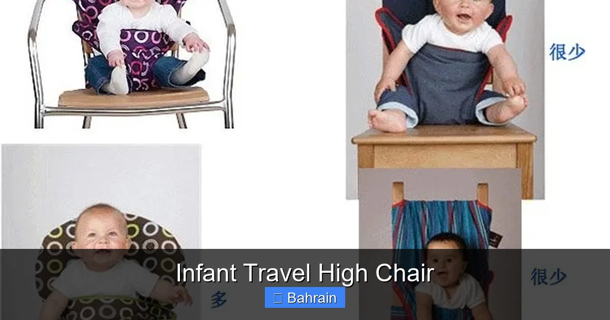 Infant Travel High Chair