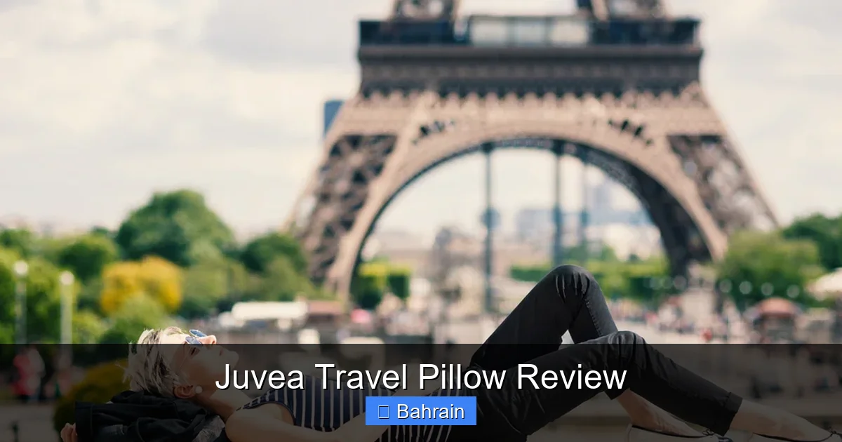 Juvea Travel Pillow Review