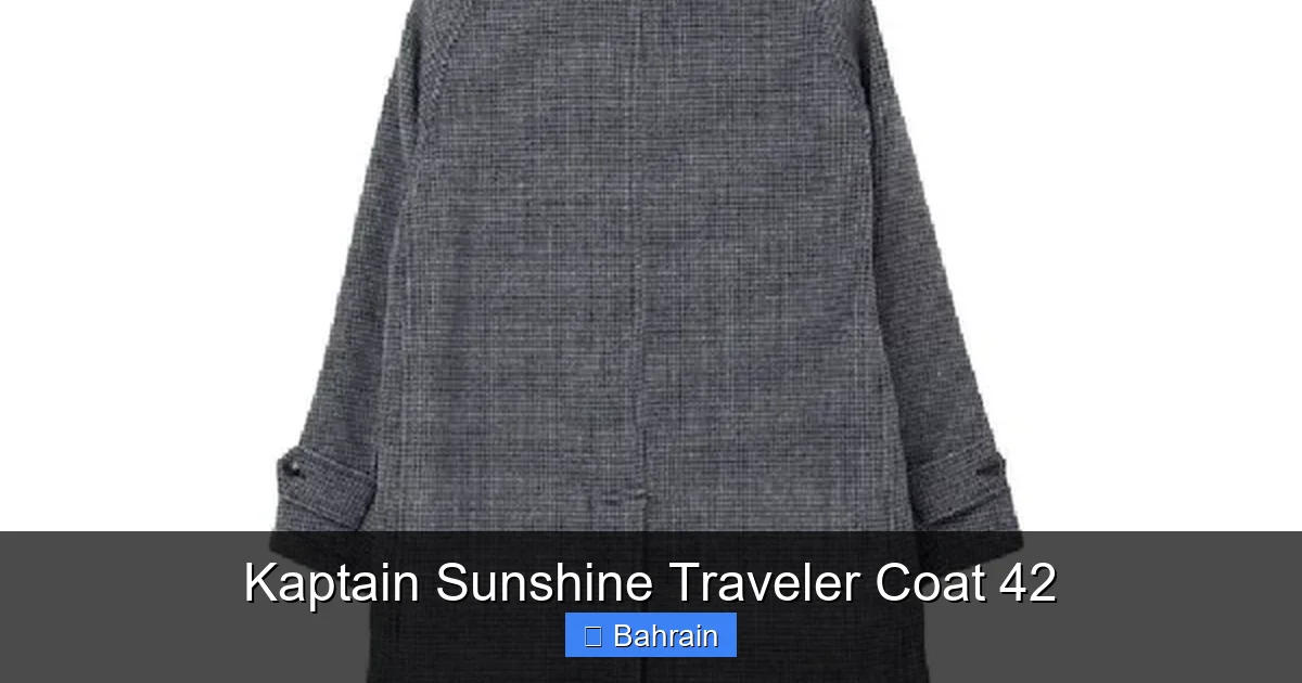 Kaptain Sunshine Traveler Coat 42