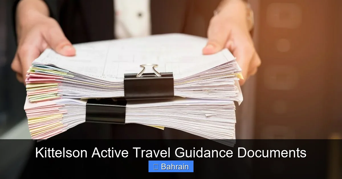 Kittelson Active Travel Guidance Documents