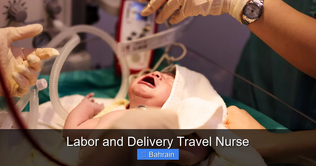 Labor and Delivery Travel Nurse