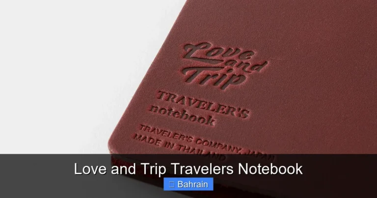 Love and Trip Travelers Notebook