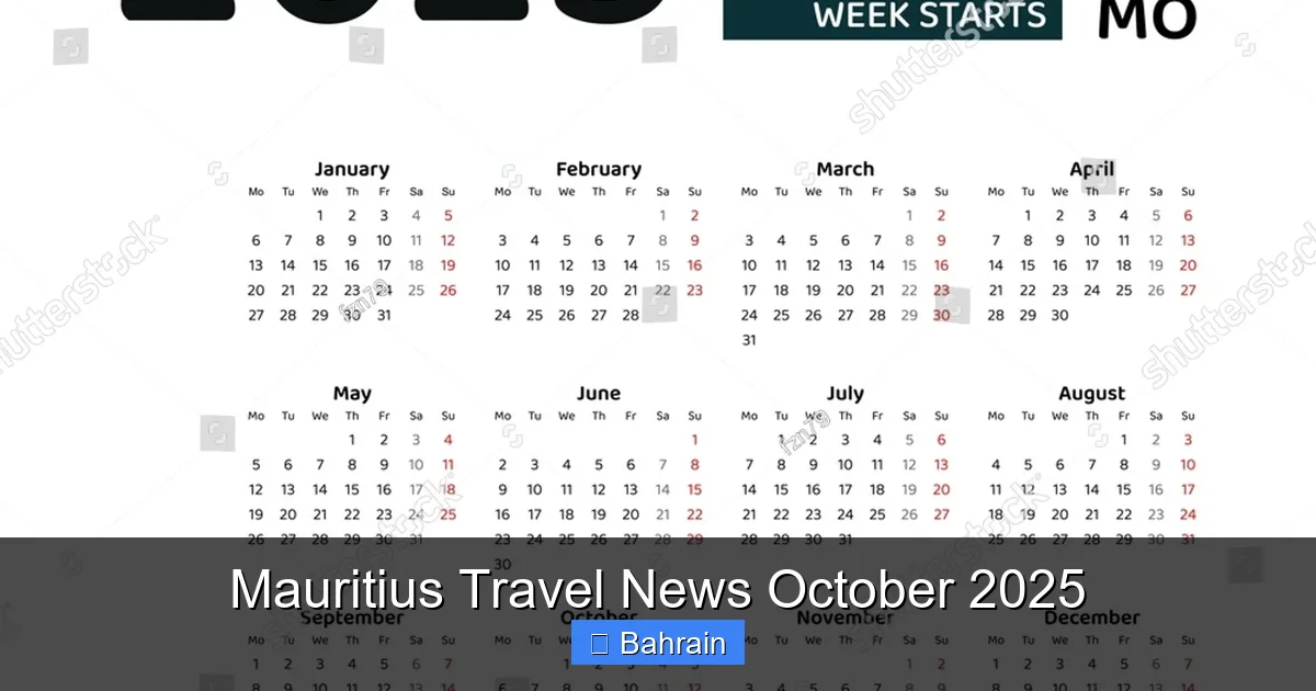 Mauritius Travel News October 2025