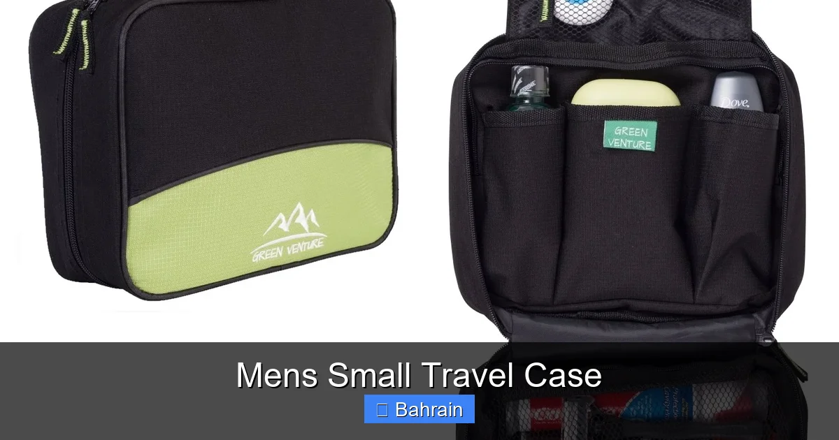 Mens Small Travel Case