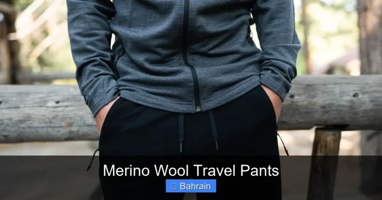 Merino Wool Travel Pants