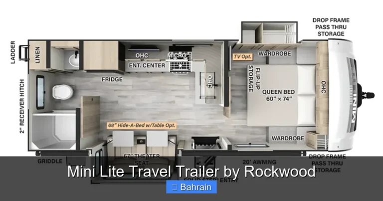 Mini Lite Travel Trailer by Rockwood
