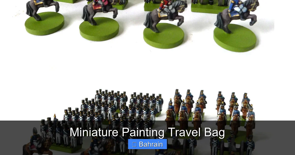 Miniature Painting Travel Bag
