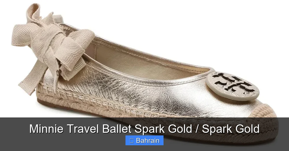Minnie Travel Ballet Spark Gold / Spark Gold