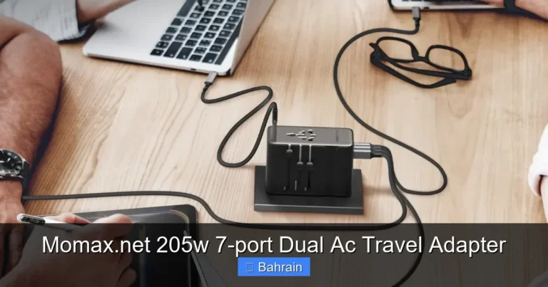Momax.net 205w 7-port Dual Ac Travel Adapter