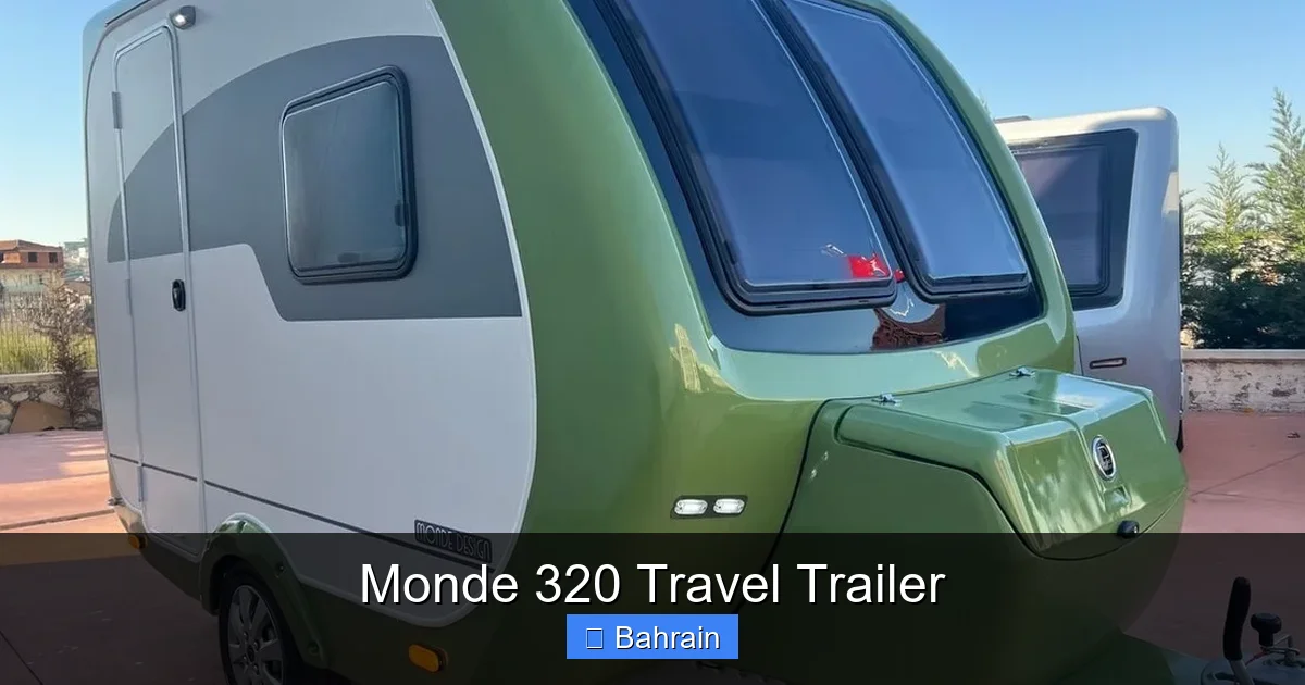 Monde 320 Travel Trailer