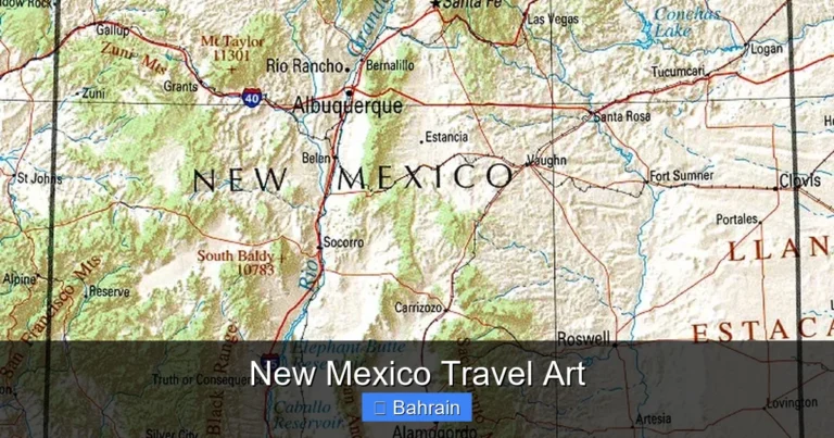 New Mexico Travel Art