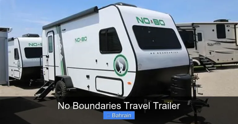 No Boundaries Travel Trailer