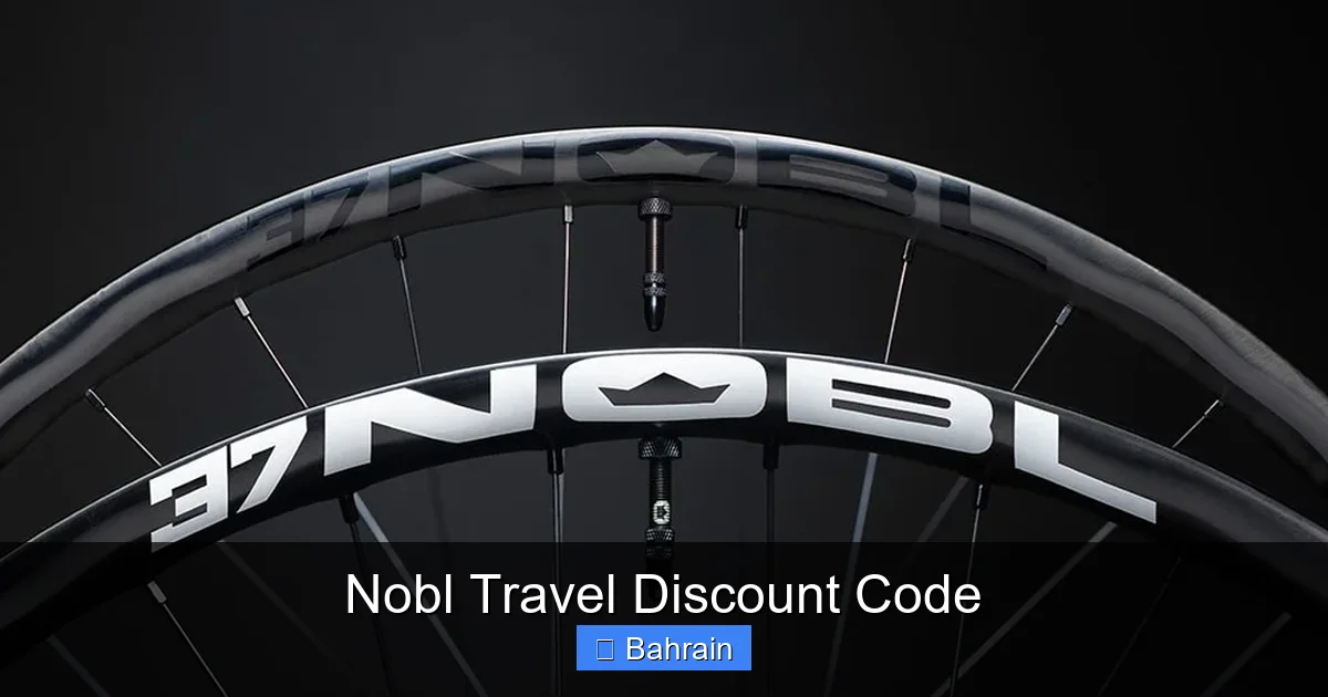 Nobl Travel Discount Code