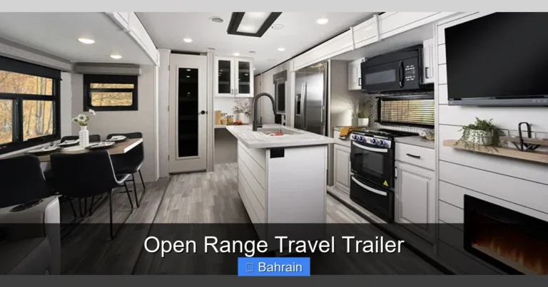 Open Range Travel Trailer