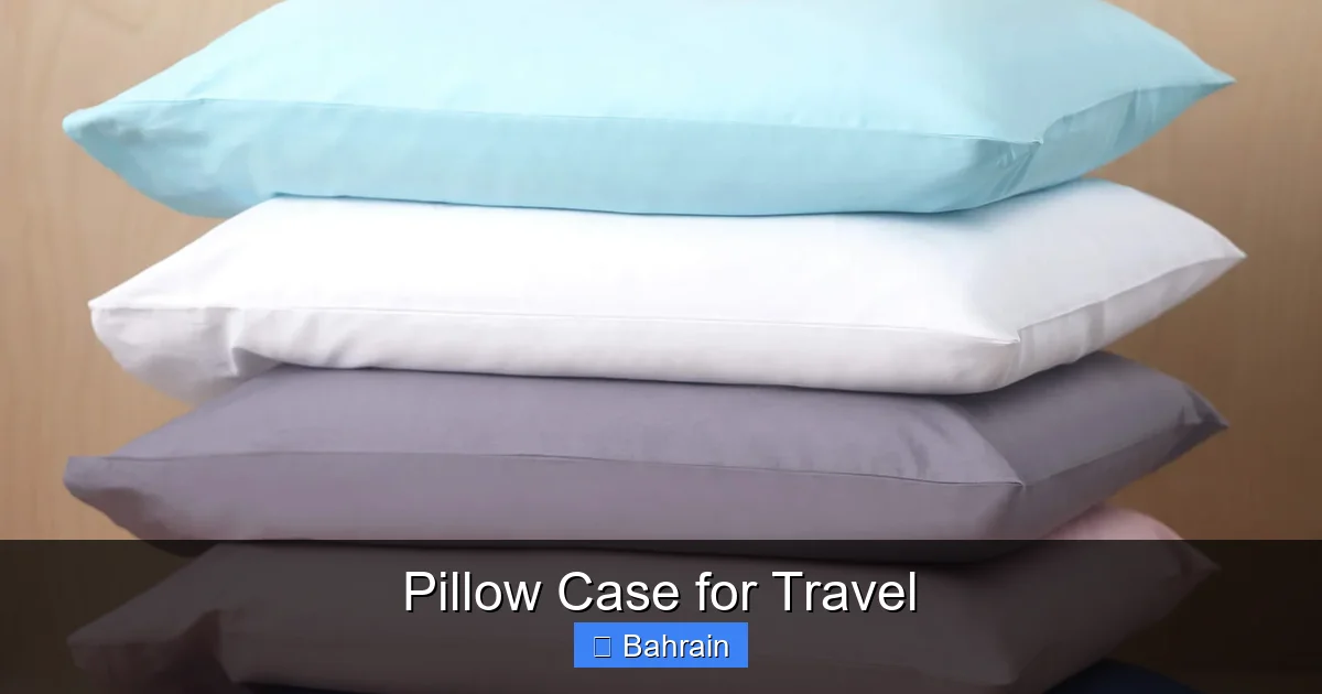 Pillow Case for Travel