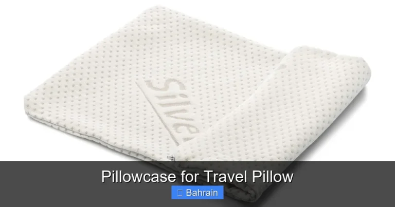 Pillowcase for Travel Pillow