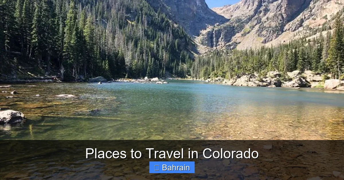 Places to Travel in Colorado